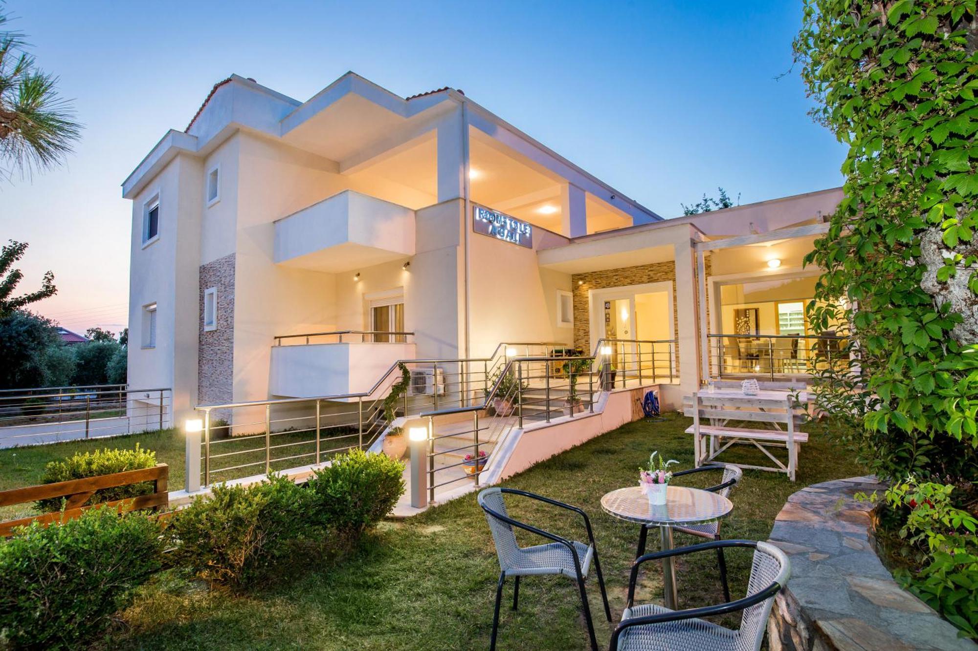 Agali Rooms Скала-Рахониу Экстерьер фото